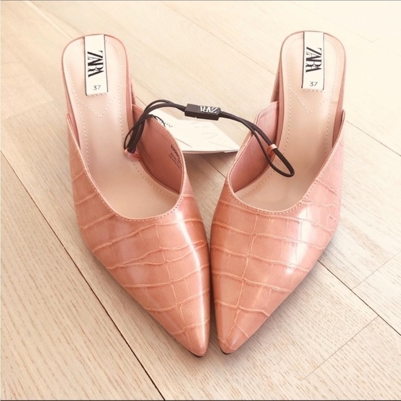 ZARA thick heel mules - Picture 2 of 11